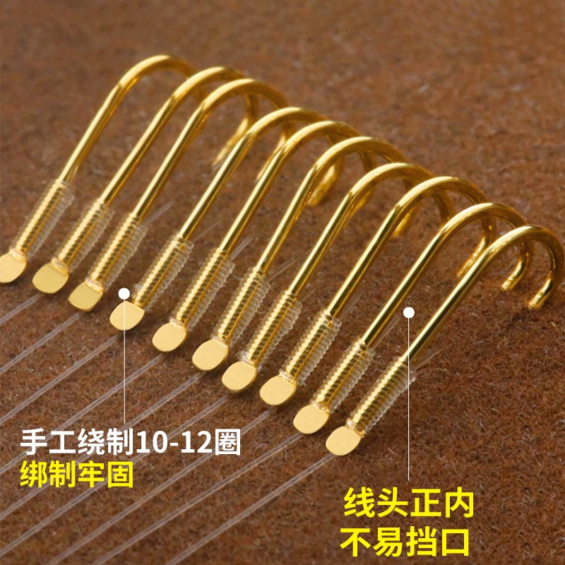无刺袖钩鱼钩 绑好金袖成品子线双钩 防缠绕台钓V套装有刺鲫鱼钩
