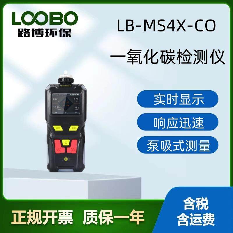 泵吸式一氧化碳检测仪高精度实时监测一氧化碳分析仪