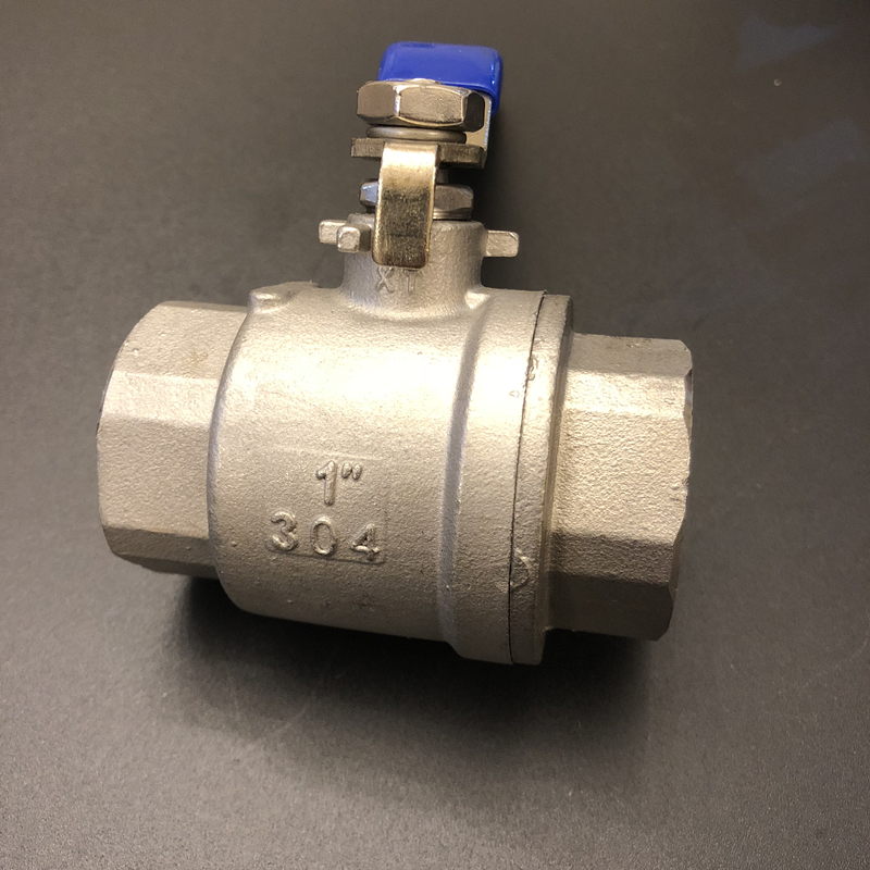 316不锈钢二片式重型球阀/内螺纹DN15 20 25 32 40 2分X3分4分1.