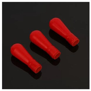 贝傅特采样管吸帽玻璃毛细采血采样管吸帽吸头红色胶头50个