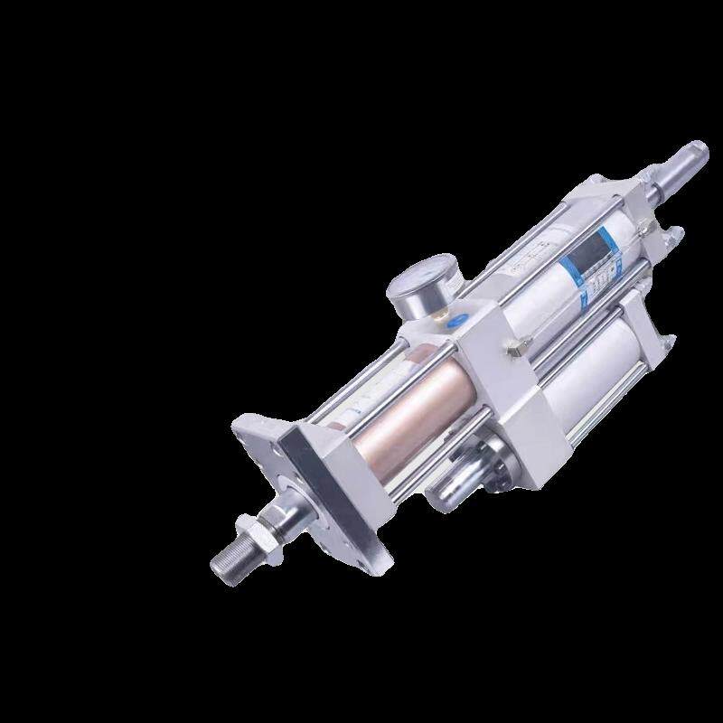 APT气液增压缸MPT63-3T5T10T15T20T吨气动增压机可调增压缸多功能