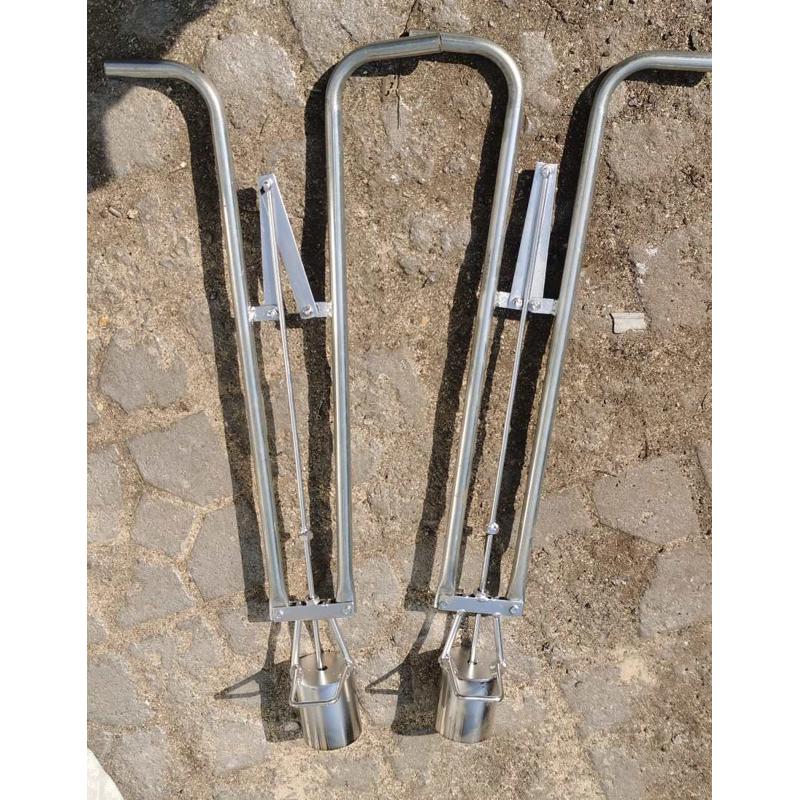 器尺打孔栽苗地膜移栽打洞器定双杆器器器取土距不锈钢种植种瓜