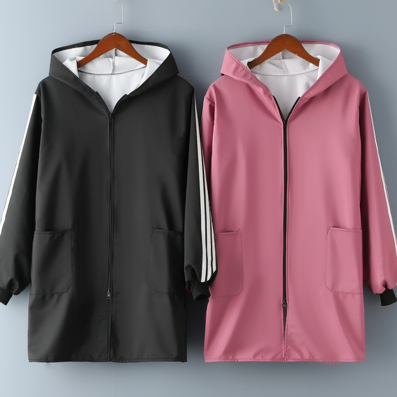 罩衣长袖a外套大人女时尚家用厨房防水防油围裙防脏定制工作服春