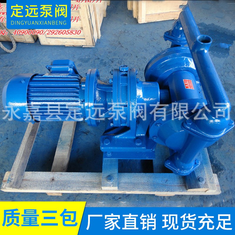 厂家供应电动隔膜泵DnBY-20工程塑料PVDF不锈钢铸铁柴油胶水污水
