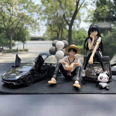 U7R车载摆件网红2024新款车内装饰用品大全挡路飞汽车中控台香