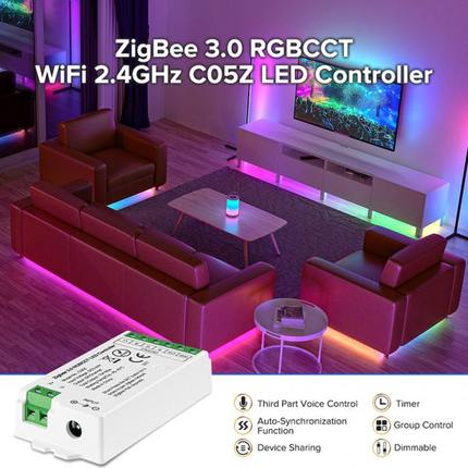 Zigbee3.0控制器Tuya涂鸦智能家具控制模板支持级联分组APP驱动