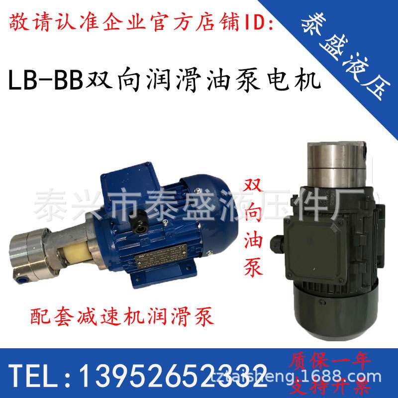 LB-BB10/4/6双向摆线齿轮油泵带电机装置LB-BB16/25/20/32三相BBS
