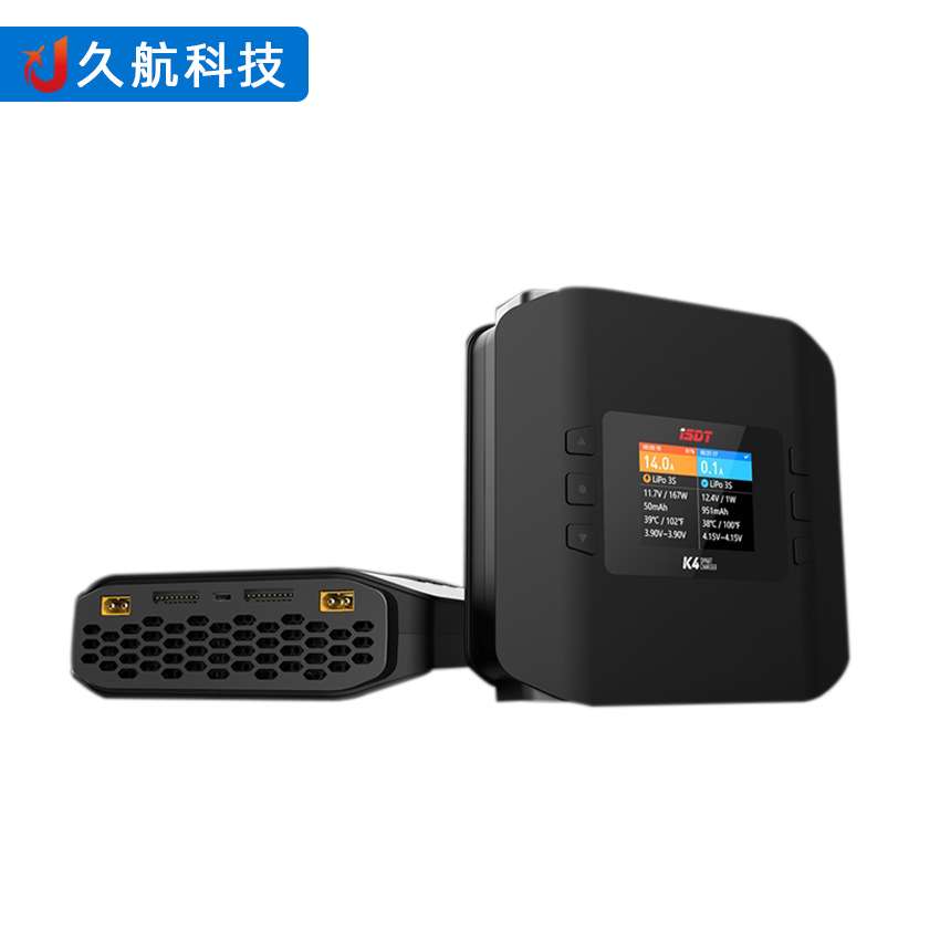 ISDT  K4 双路600w 20A 交流直流输入大功率智能充电器电源