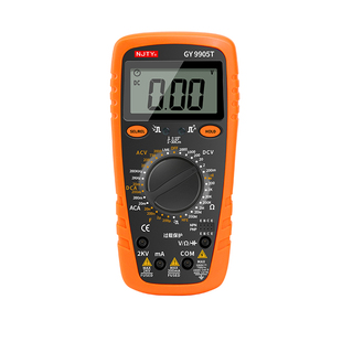 NJTY矿用万用表直流2000伏大量程万能表1000v1500v高压光伏表防烧