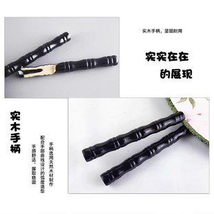 团扇舞蹈专用淡妆浓抹总相宜古典舞古风扇子双面刺绣表演舞蹈道具