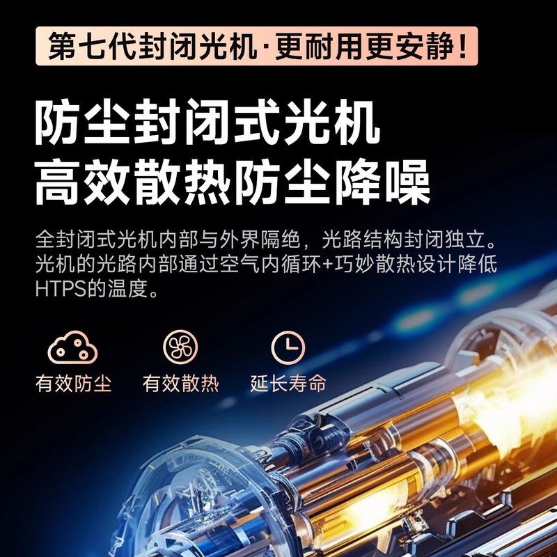 智选2024年款4k智能投影仪适用超高清3D激光电视自动对焦家庭影院