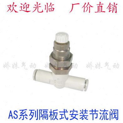 隔板式管道节流阀AS1001F/2001F/3001F/4001F-4/06/08/10/12-3