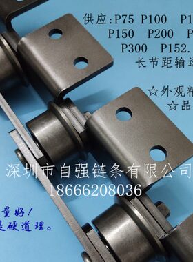 链板线链条P50.8 P75 P76.2 P100 P101.6 P150 P152.4工业输送链
