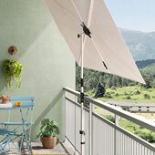 Everite艾瑞 阳台布置区遮阳伞户外庭院挡阳光室外露营旋转沙滩伞