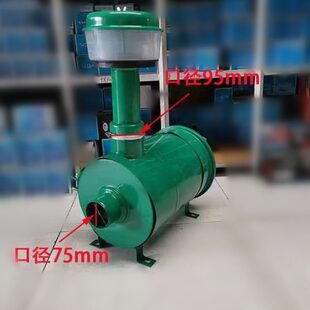 K1833加装75mm口径85mm口径改装玉米收割机空气滤清器总成和配件