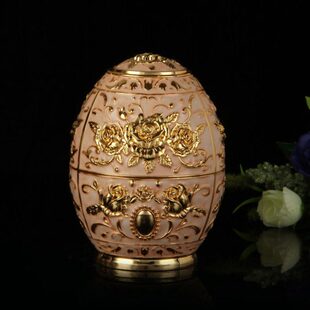 格嘉睿尔欧式合金牙签筒手压自动式牙签盒家居酒店ktv摆件玫瑰花