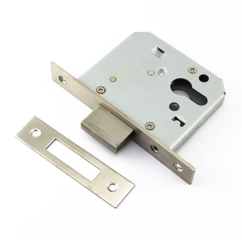 304不锈钢锁体 三柱锁体 门锁 呆锁锁体 管井锁锁体 与整锁