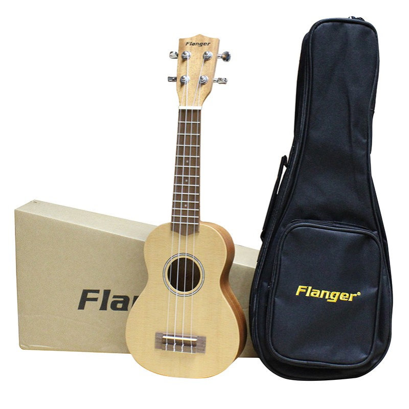 Flanger弗兰格尤克里里乌克丽丽21/23寸高档云杉单板小吉他收纳包