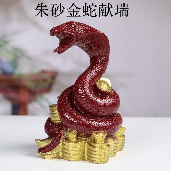 朱砂紫金砂蛇摆件金蛇献瑞大号生肖装饰家居室内蛇仙像工艺摆设,家居饰品,国学摆件,淘宝优惠券,粉丝福利购,淘宝优惠卷