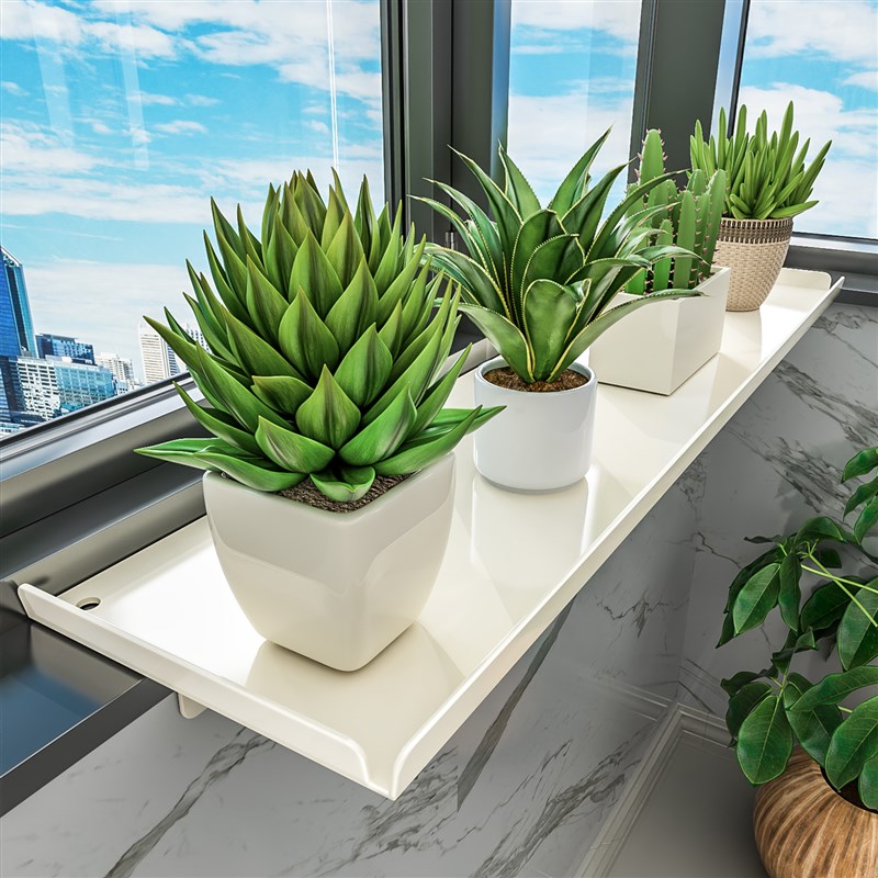 阳台窗台加宽延伸板免打r孔厨房收纳隔板置物架台面加宽窗户延长