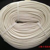 卷 100米 玻璃纤维耐高温套管 6mm 硅树脂白色自熄管内径