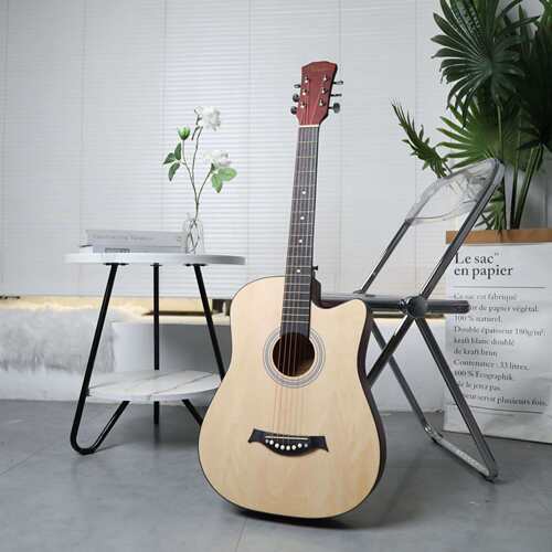 吉他38寸41寸民谣吉他初学者练习琴guitar普及吉他货源