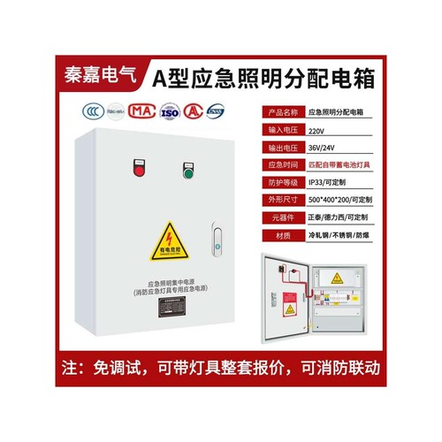 ?A型应急照明配电箱集中电源DC36V/ALE EPS电源控制主机应急照明