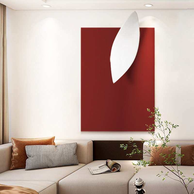沙发背景墙装饰画客厅轻奢壁画立体画墙上实物画玄关家装饰品画3D