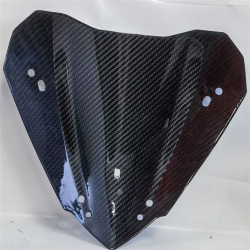 碳纤维风挡23-25款XMAX300风挡改装运动前挡风板风镜小挡风配件