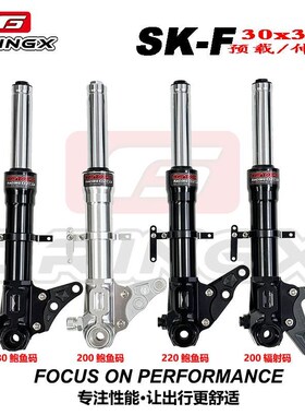 奥林仕ORINGX-SKF 30芯孔距365 前减震小牛MQIL ML M3直上 三可调