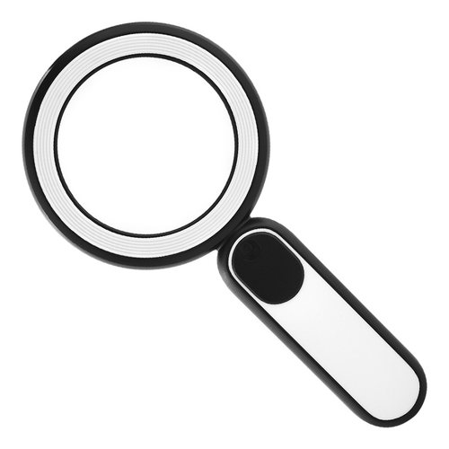 充电放大镜带灯30倍led高倍率便携式100手持60老人阅读高清1000