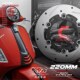 山道竞走 GTS 220mm改装 适配Vespa GTV300 浮动刹车盘 暴力虎PBF