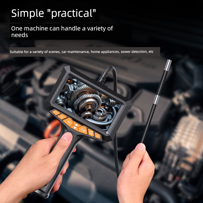 内窥镜高清360度旋转视觉汽车修理防水修理管道下水道管道工业相