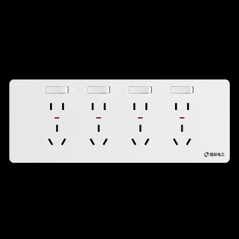 86型多孔d位拓展插座面板118型多功能扩展插座原位替换插线接线板