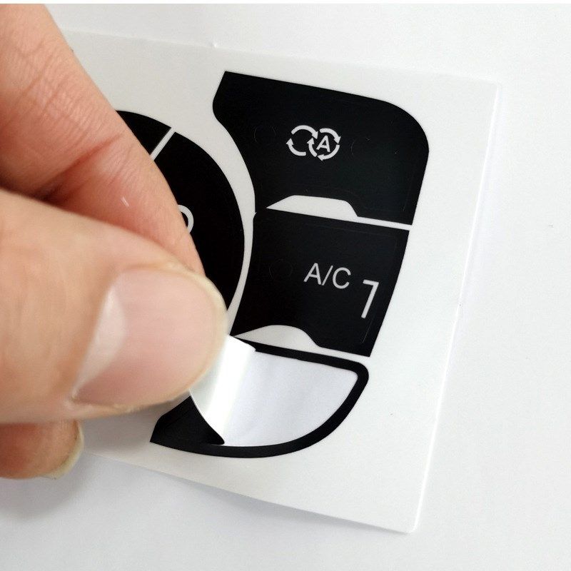雪铁龙C4L自动空调控制面板开关AC暖风调节按键车贴按钮掉漆修复
