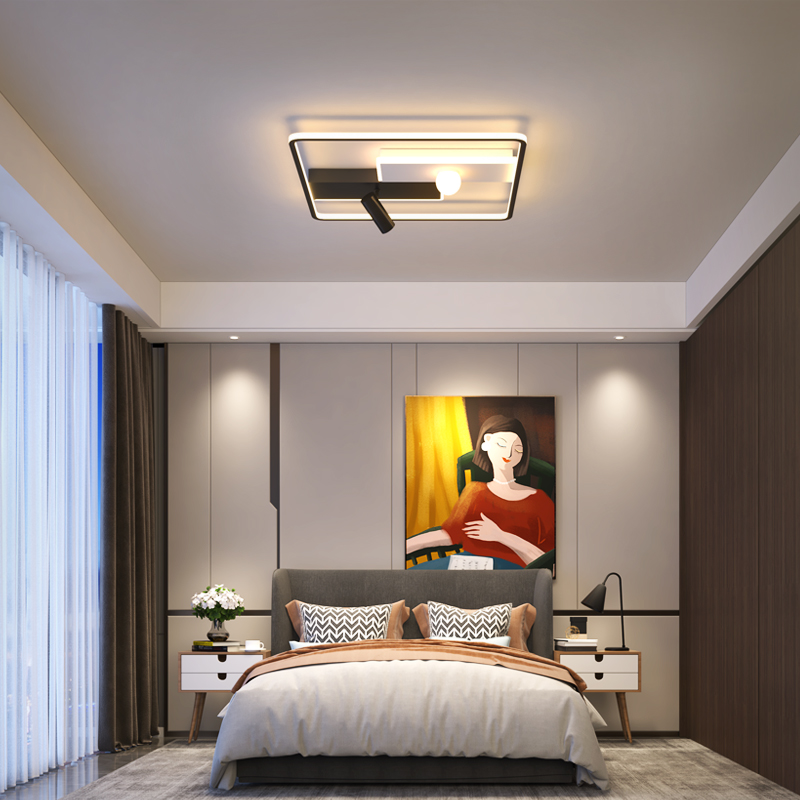 客厅吸顶灯 简i约现代大气创意家用led带射灯大厅大灯主灯卧室灯