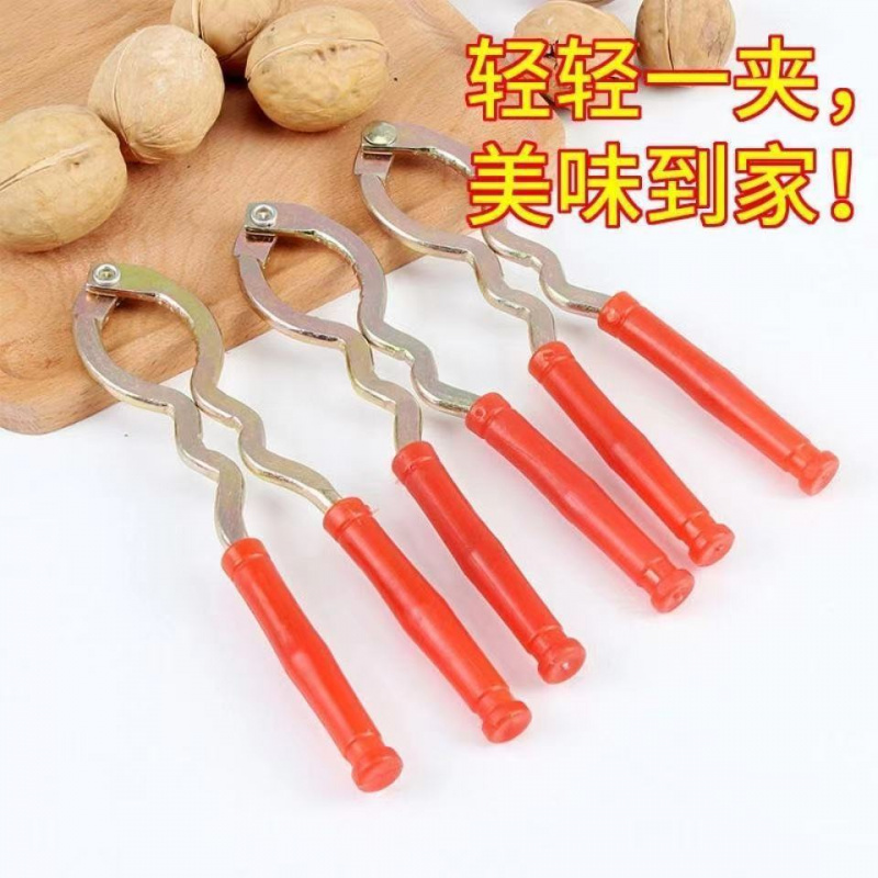 多功能加厚核桃剥核桃工具剥壳器山核桃钳核桃弹簧金属剥坚果