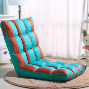 休闲懒人椅子 创意懒人沙发单人折叠椅床上靠背椅飘窗椅榻榻米日式