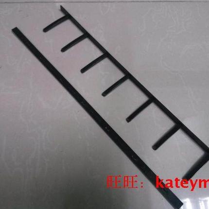 A4装订机夹条装订钉条7齿钉条长方机自锁夹条7孔装订胶条活页夹条