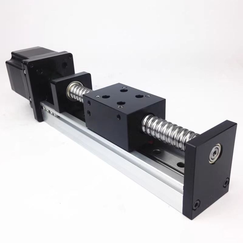 SGX单线 线轨滚珠丝杆导轨直y线 线模组电动滑轨丝杠数控精密十字