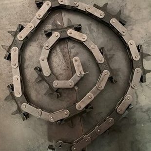 重型200 输送机喷涂自动静电流水线驱动配件 250 300履带传动链条