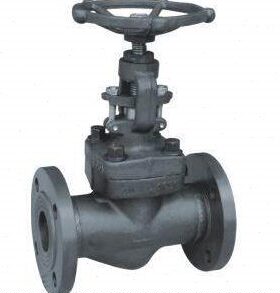 J41H-16-40C DN10-DN50碳钢锻钢A105黑皮法兰截止阀