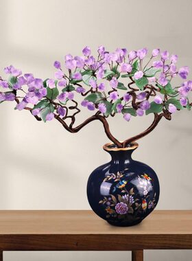 天然玉石工艺品玉雕摆件客厅玄关电视柜酒柜装饰开业水晶装饰品