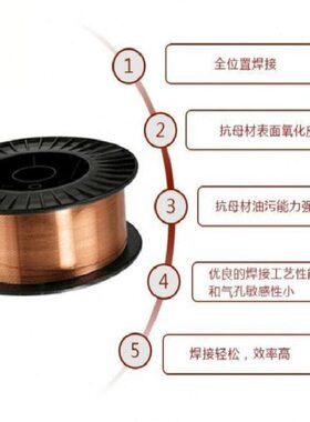 TH500-NQ- III/TH550-NQ- III耐候钢大气腐蚀气保护焊丝1.2mm抗裂