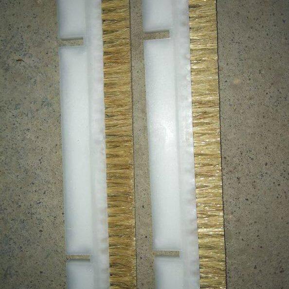 全自动扫皮机 皮子机 叠皮机 撒粉箱专用毛刷 优质猪鬃刷子