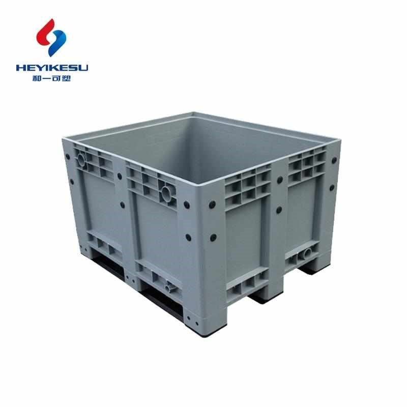 塑料特大号托盘箱12q10筐叉车箱式物流盖板周转卡箱板箱配箱卡