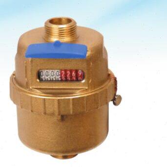 埃美柯 011 铜壳活塞立式水表DN15 20