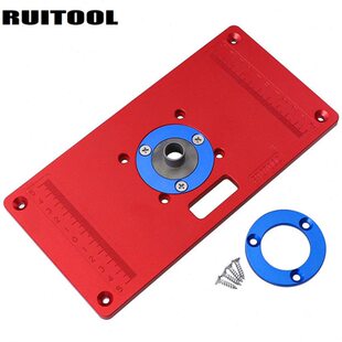 木工倒装板开槽45度修边机倒装板RT0700C电木铣小锣机倒装板