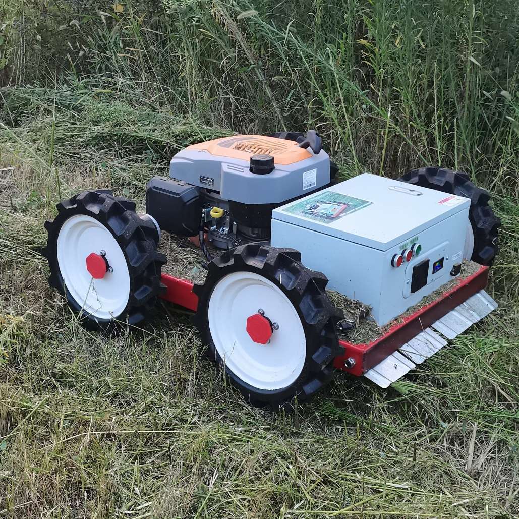 遥控割草机,四i驱遥控割草机轮胎电机轮毂底盘控制器改装件总成