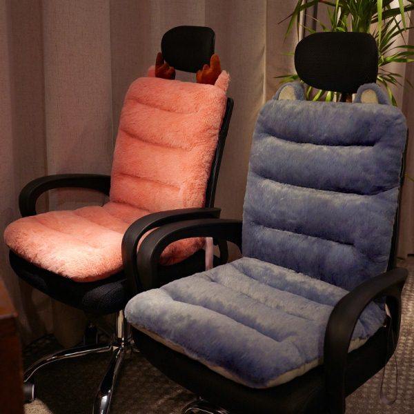 冬季加厚坐垫公室久坐学生椅子座椅垫靠垫靠背一体椅垫屁垫媛洛,居家布艺,沙发垫,淘宝优惠券,粉丝福利购,淘宝优惠卷